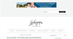 Desktop Screenshot of behgopa.com